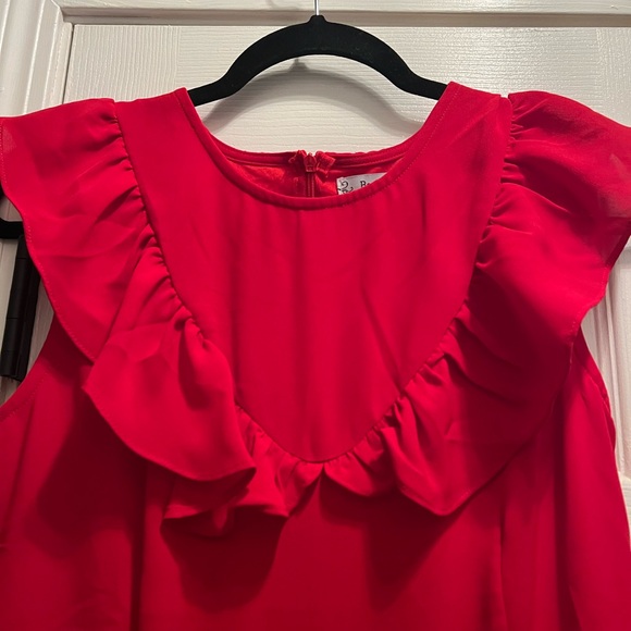 Red romper! - Picture 3 of 4